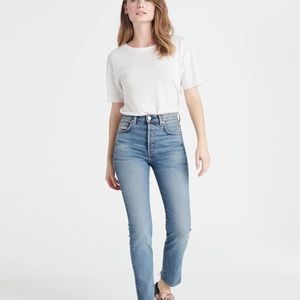 NWT CQY high rise icon jeans size 27